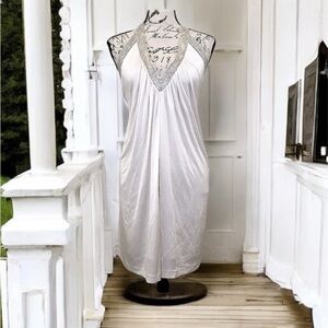 BCBG Maxazria Greek Goddess White Dress NWOT